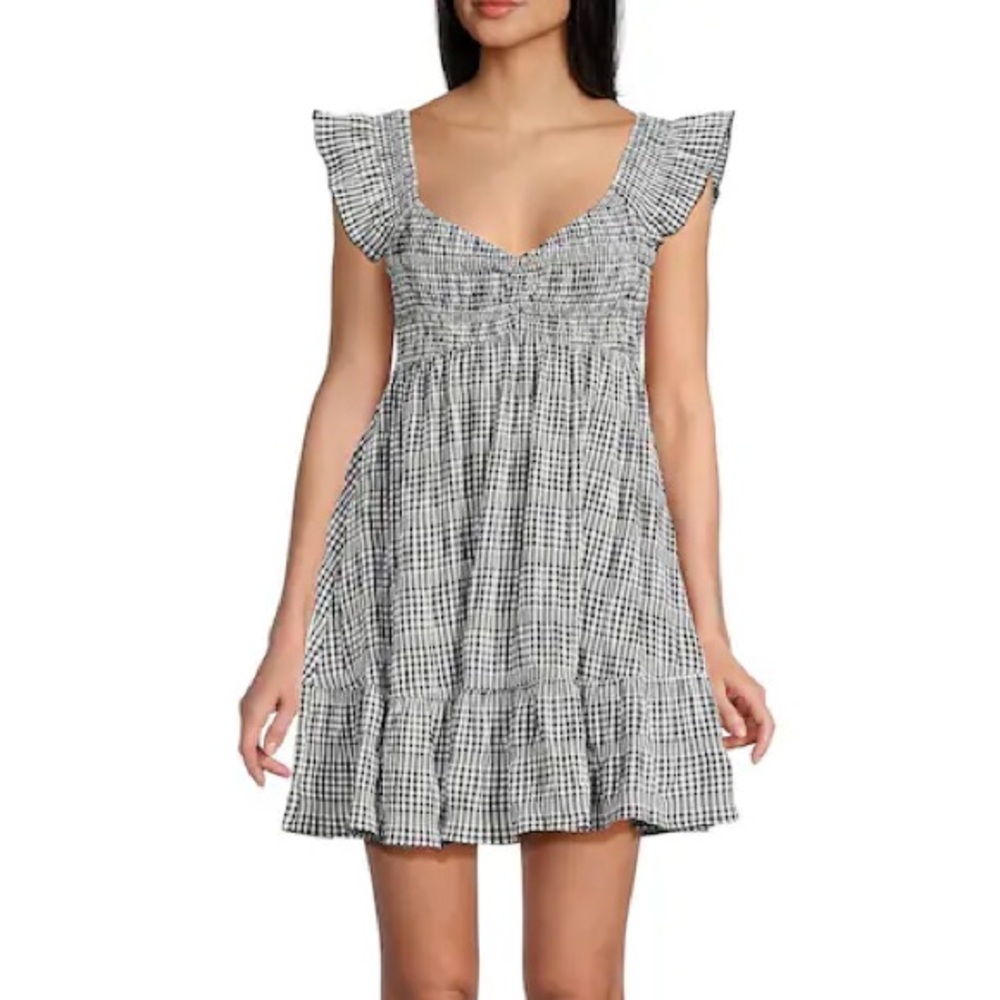 Black and White Gingham dress